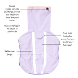 STORM SHELL RAINCOAT / GRAPE - Miso and Friends - petshop
