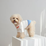 STRIPE SHIRT / ORANGE BLUE - Miso and Friends - petshop