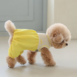 THE PLAYFUL ROMPER / LEMON YELLOW - Miso and Friends - petshop
