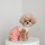 THE PLAYFUL ROMPER / PEACH CORAL - Miso and Friends - petshop