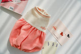 THE PLAYFUL ROMPER / PEACH CORAL - Miso and Friends - petshop