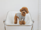 THE SOPHISTICATED STRIPED TEE / WHITE NAVY - Miso and Friends - petshop