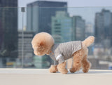 THE SOPHISTICATED STRIPED TEE / WHITE NAVY - Miso and Friends - petshop