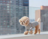 THE SOPHISTICATED STRIPED TEE / WHITE NAVY - Miso and Friends - petshop