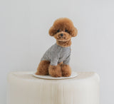 THE SOPHISTICATED STRIPED TEE / WHITE NAVY - Miso and Friends - petshop