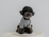 THE SOPHISTICATED STRIPED TEE / WHITE NAVY - Miso and Friends - petshop