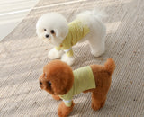 THE SOPHISTICATED STRIPED TEE / YELLOW - Miso and Friends - petshop