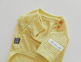 THE SOPHISTICATED STRIPED TEE / YELLOW - Miso and Friends - petshop