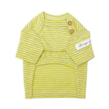 THE SOPHISTICATED STRIPED TEE / YELLOW - Miso and Friends - petshop