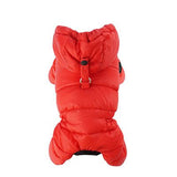 WINTER PUFFER JACKET / RED - Miso and Friends - petshop