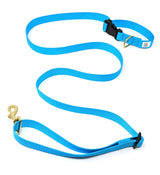 CANADA HANDCRAFTED ADJUSTABLE HANDS-FREE LEASH / BLUE - Miso and Friends - petshop