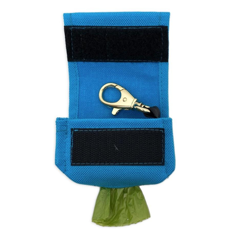 CANADA HANDCRAFTED POOP BAG HOLDER / BLUE - Miso and Friends - petshop