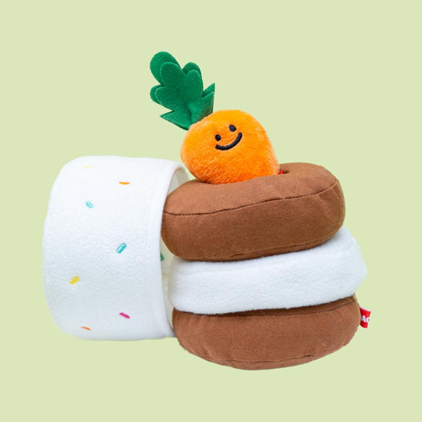 CARROT CAKE NOSEWORK TOY - Miso and Friends - petshop