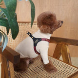 FANCY HARNESS AND LEASH SET / DARK RED - Miso and Friends - petshop