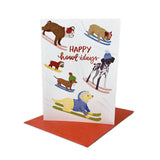 HAPPY HOWL-IDAYS GREETING CARD PACK - Miso and Friends - petshop