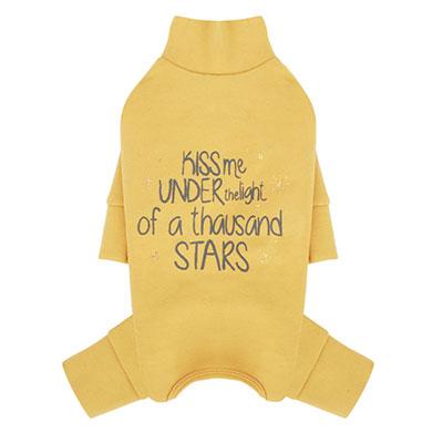 KISS ME UNDER THE LIGHT ONESIE / YELLOW - Miso and Friends - petshop