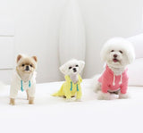 PHOTO READY HOODED T-SHIRT / IVORY - Miso and Friends - petshop