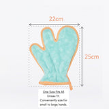 QUICK DRY TOWEL GLOVES / TANGERINE - Miso and Friends - petshop
