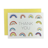 RAINBOW MULTI THANK YOU GREETING CARD PACK - Miso and Friends - petshop