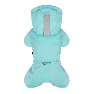 SNOW HOOD PADDED OVERALLS (GIRLS) / BLUE - Miso and Friends - petshop