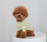 THE SOPHISTICATED STRIPED TEE / YELLOW - Miso and Friends - petshop
