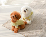 THE SOPHISTICATED STRIPED TEE / YELLOW - Miso and Friends - petshop