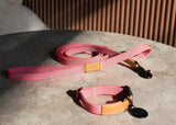 WE ARE TIGHT RIBBON LEASH / FLAMINGO PINK - Miso and Friends - petshop