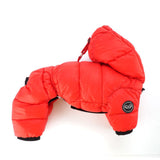 WINTER PUFFER JACKET / RED - Miso and Friends - petshop